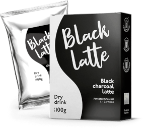 Prašek Black Latte